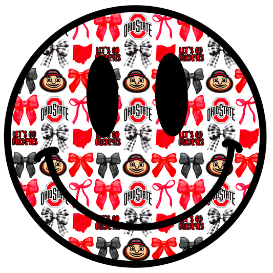 Ohio State Buckeyes Coquette Digital Download PNG